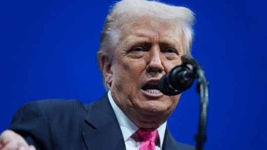 Na snímke Donald Trump.